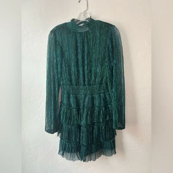 1. State Emerald Long Sleeve Dress - Picture 1 of 13